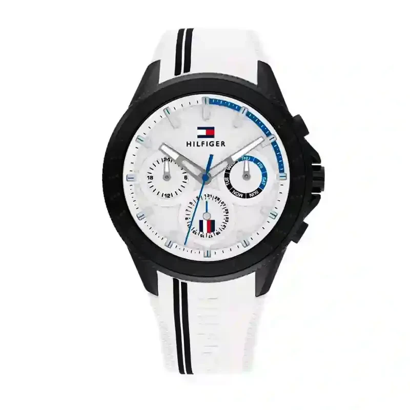 Tommy Hilfiger Aiden Multifunction White Men’s Watch- 1791862